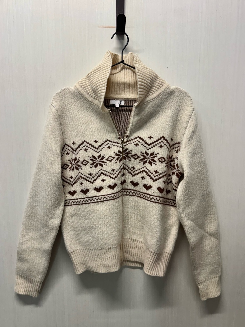 TCEC Zip Up Sweater